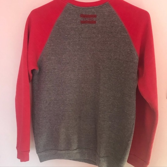 💋4/20 2006 Toms one for one boyfriend baseball sweatshirt - Picture 2 of 6